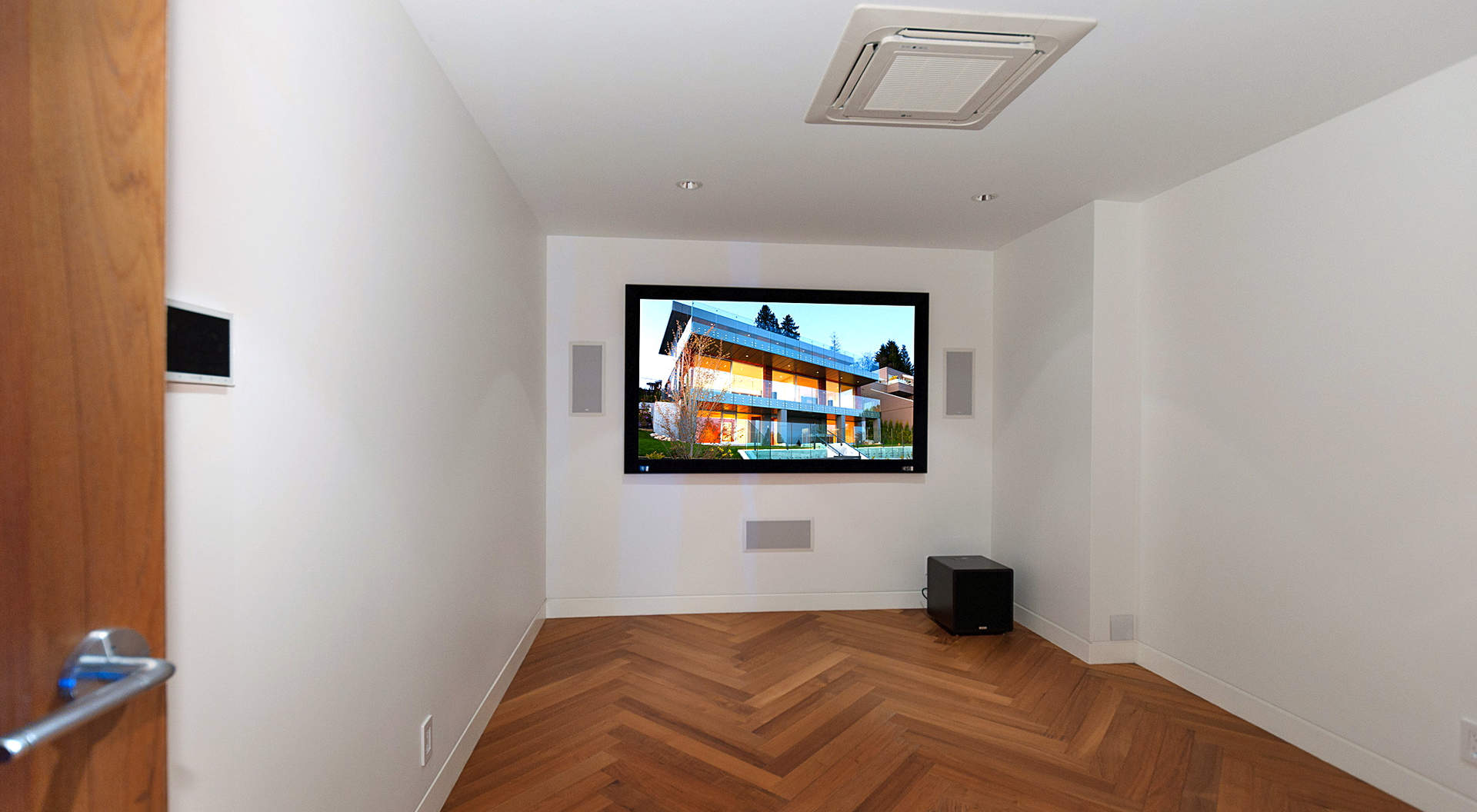 Fabulous Home Theater con "Control 4" La tecnología Smart Home