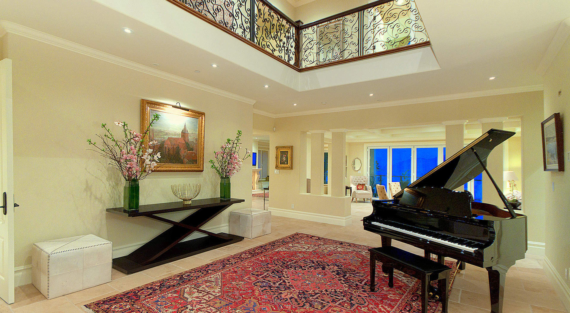 Grand Main Entry with Double Height Ceilings