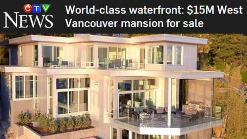 Jason Soprovich featured on CTV News Ultra-Luxury Real Estate segment