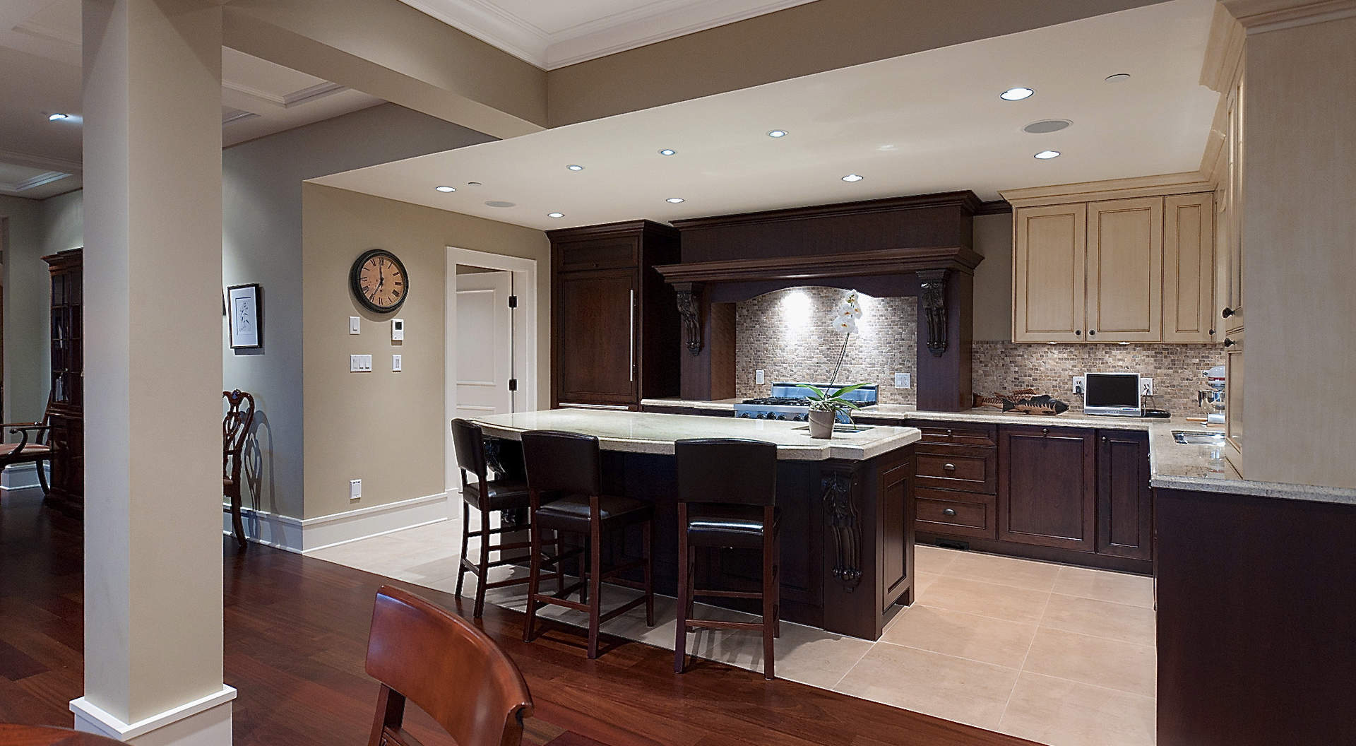 Custom Kitchen with Center Island