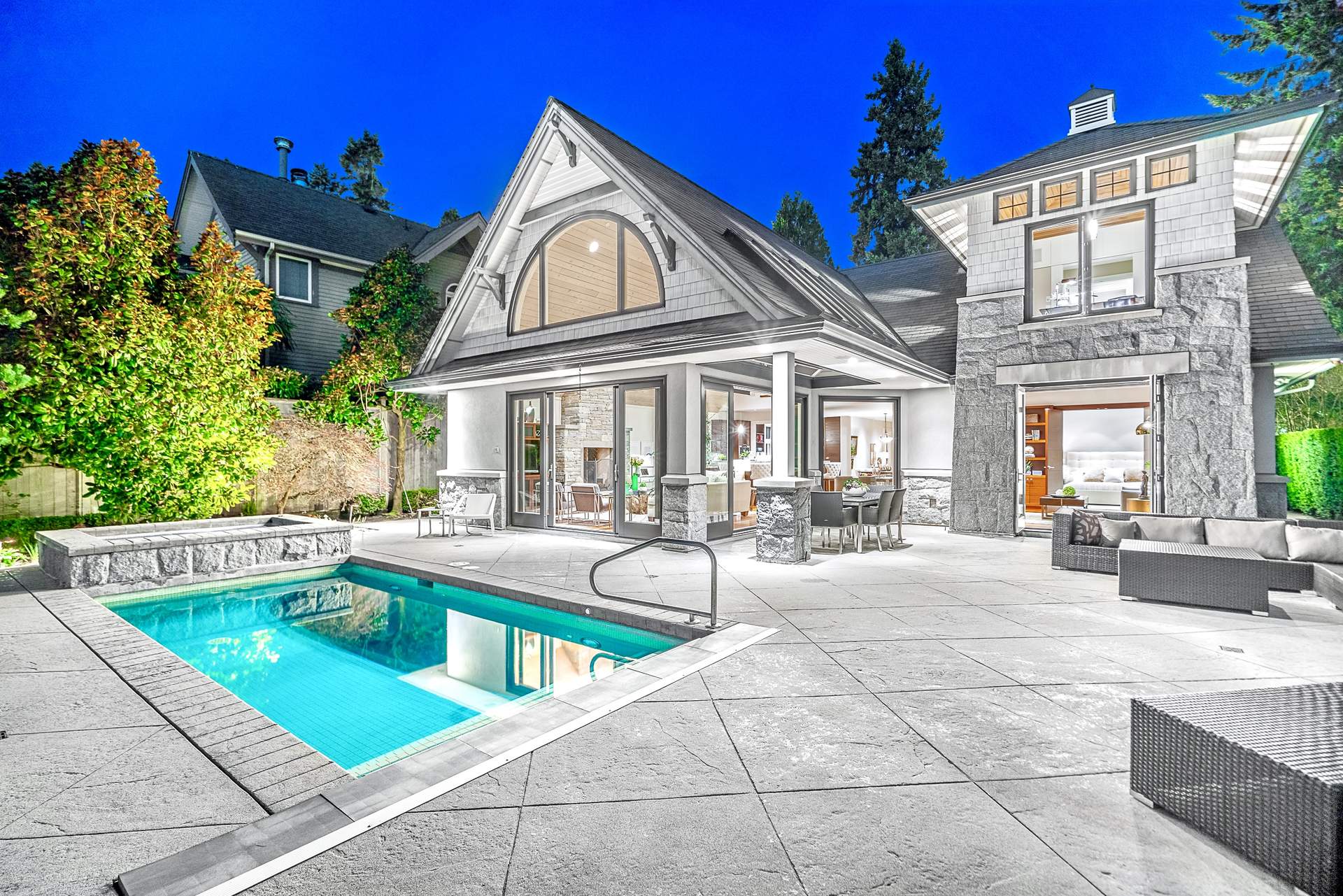 SPECTACULAR GATED WATERFRONT ESTATE IN LOWER CAULFEILD!