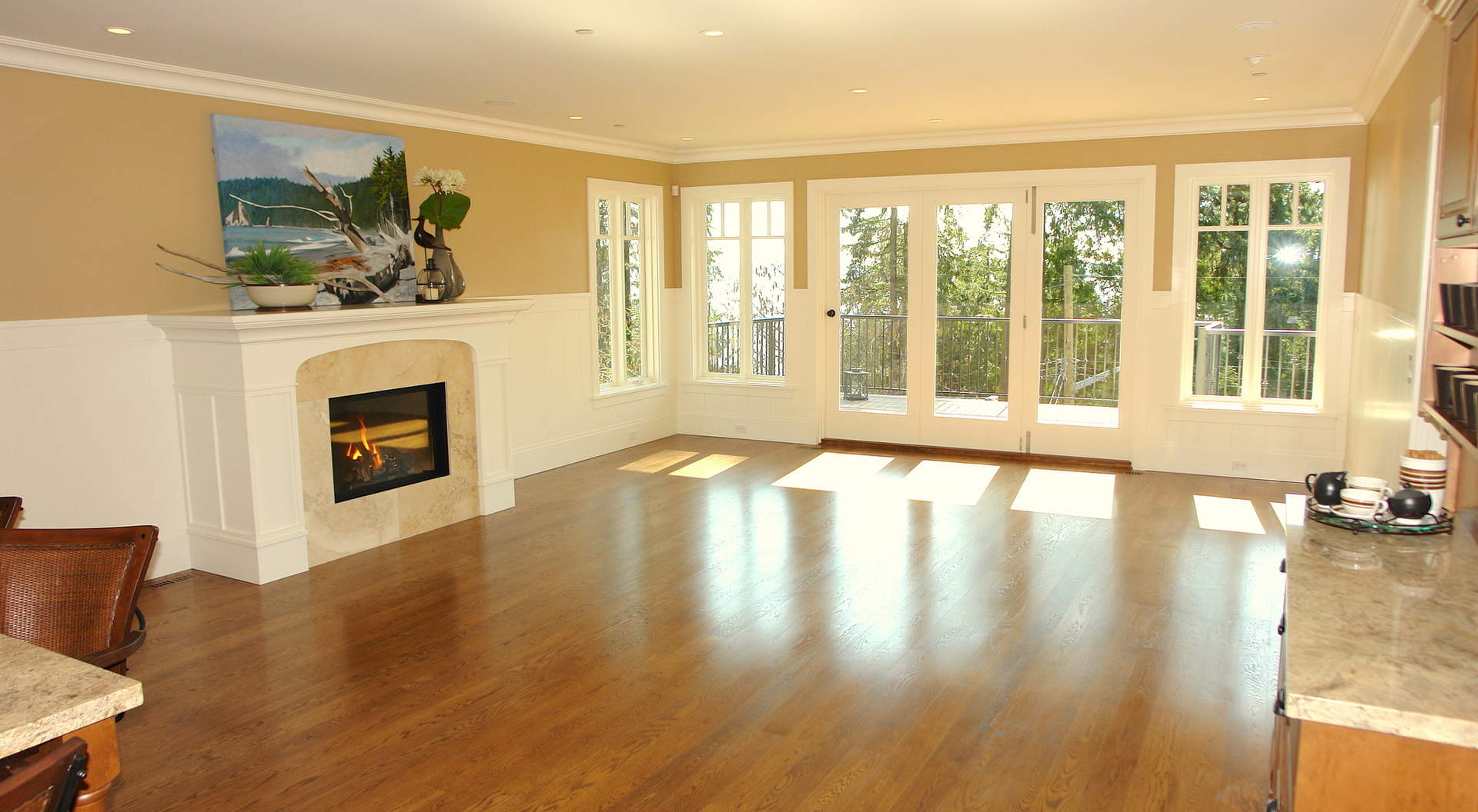 Large Family Room with
