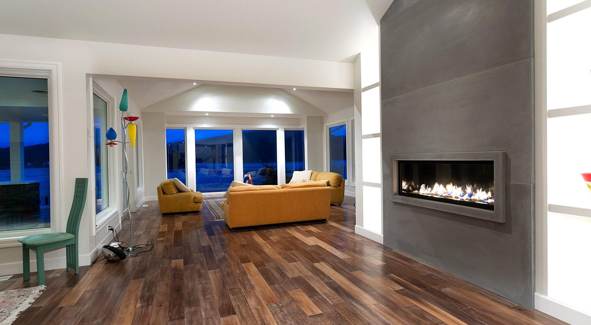 Rich Hardwood Flooring