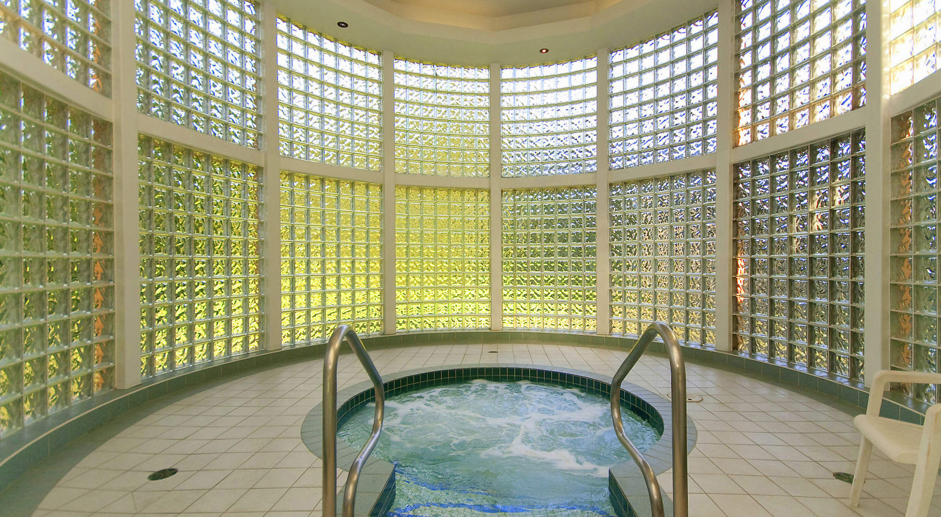 Burbujeante jacuzzi