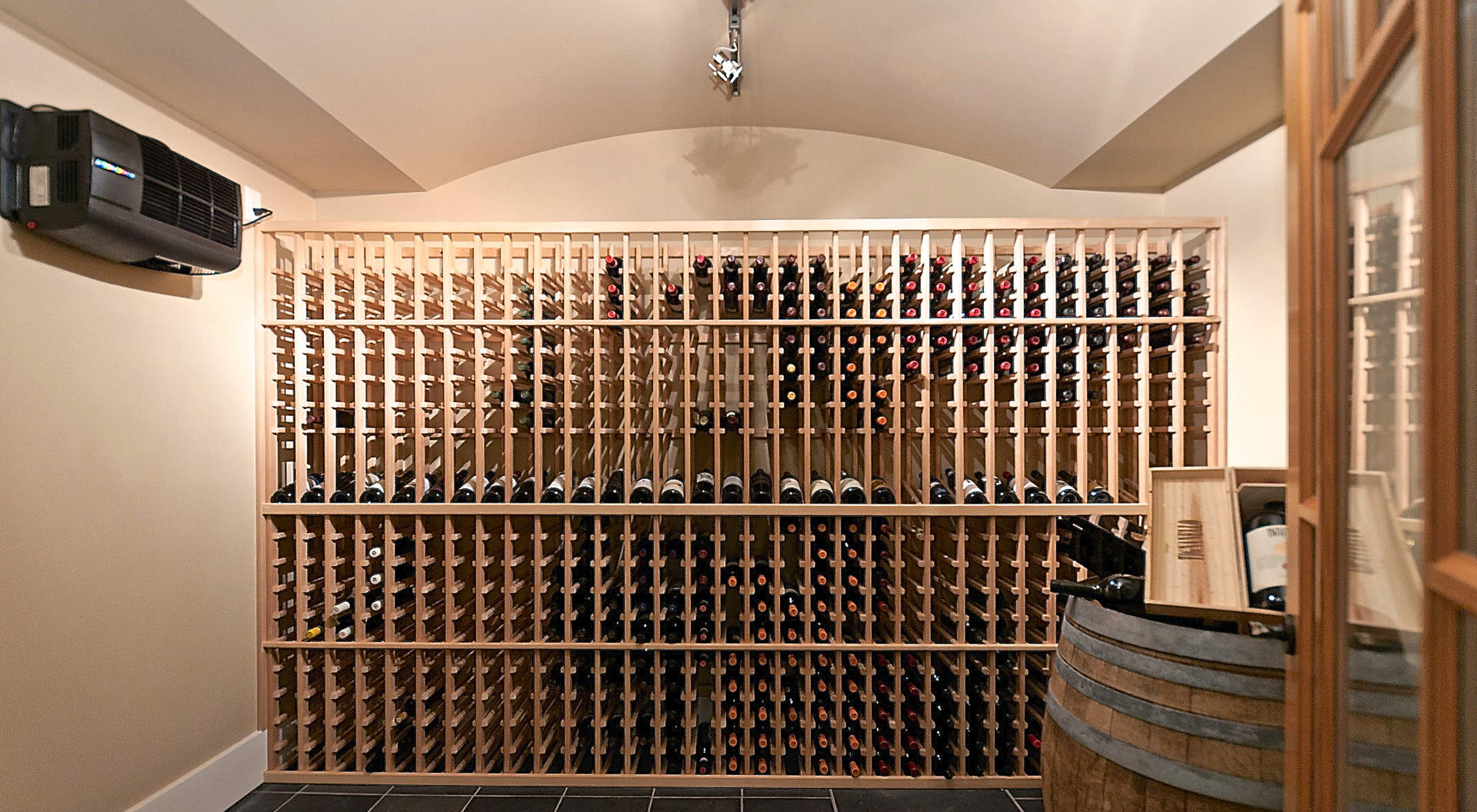 Temperature Controlled Wine Room