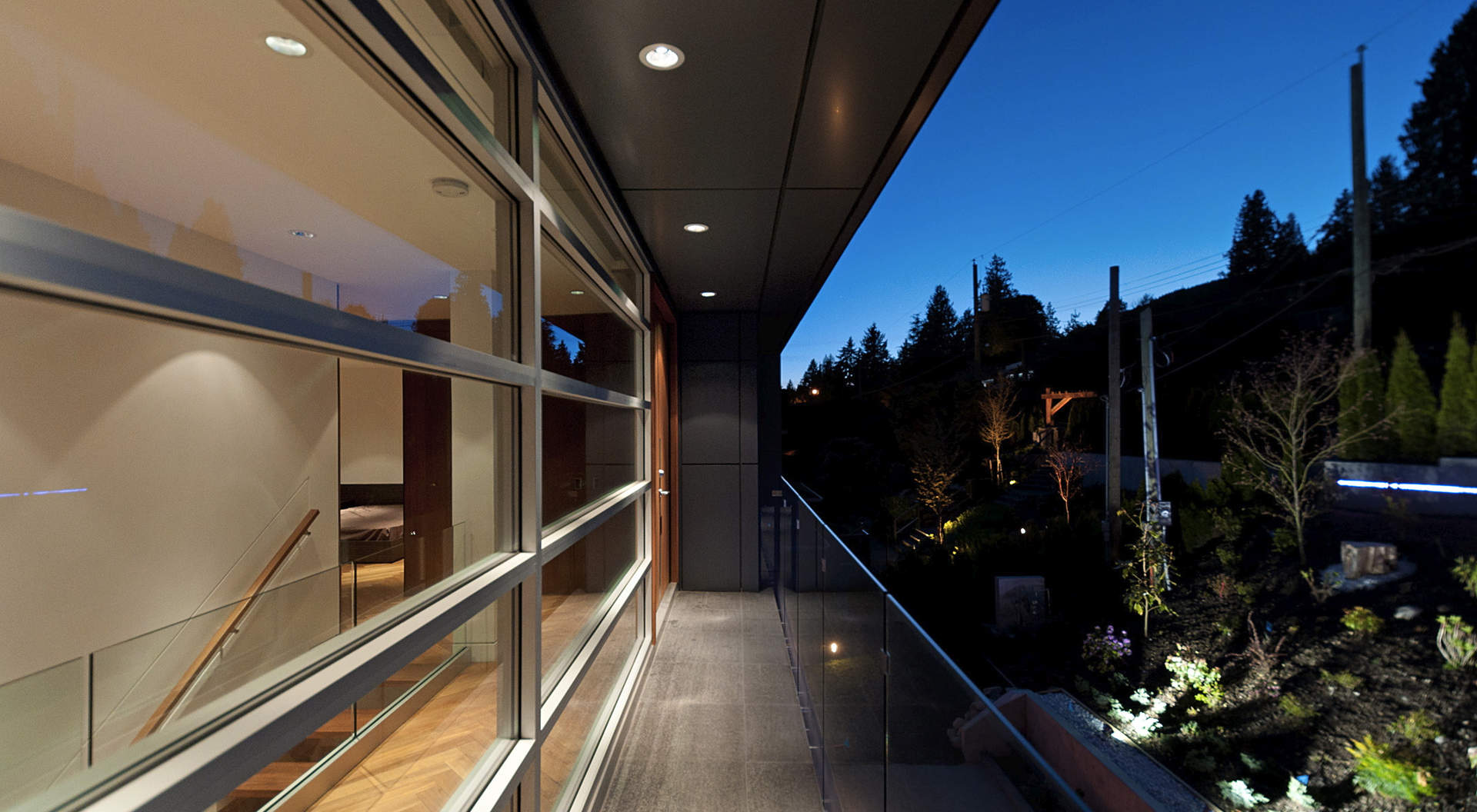 An Air Flow Balcony Overlooking the Entry