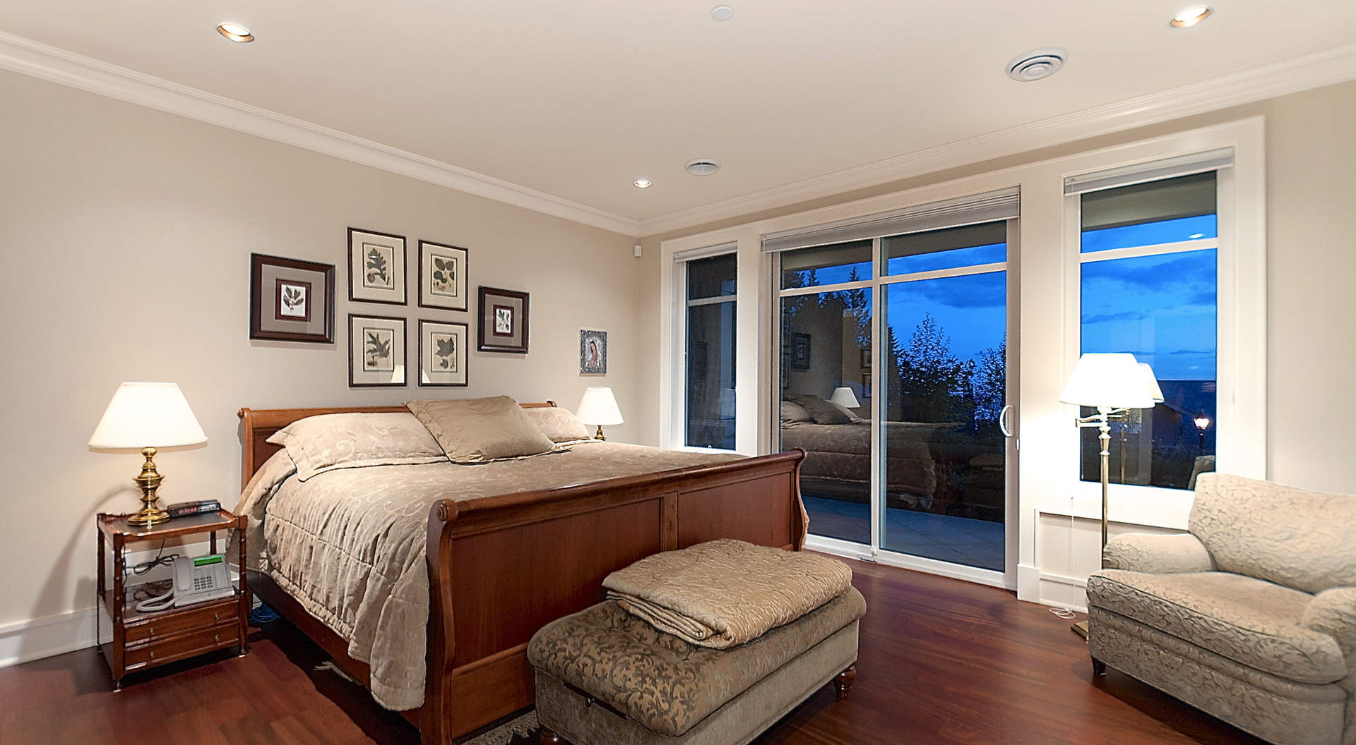 Guest Bedroom on Lower Level