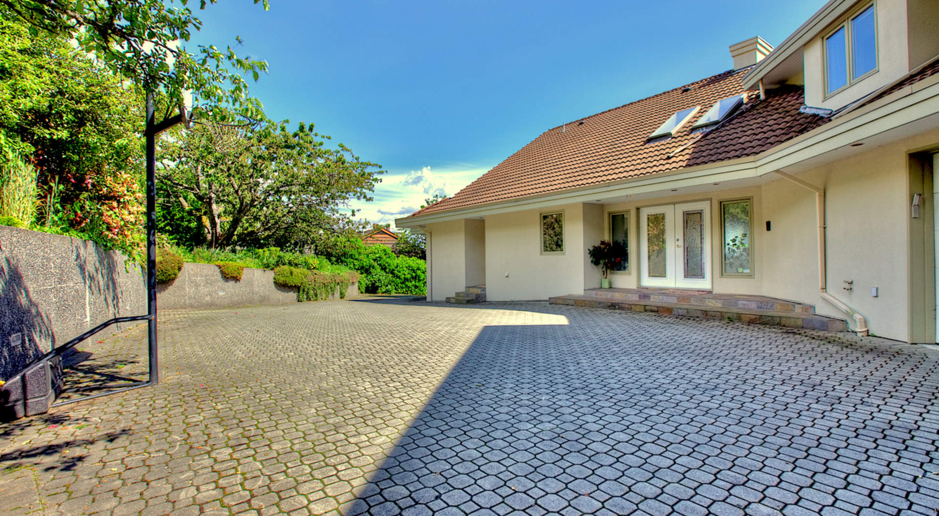 Large Level Driveway