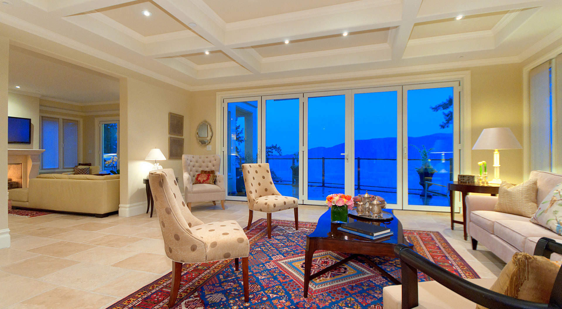 Coffered Ceiling Detail