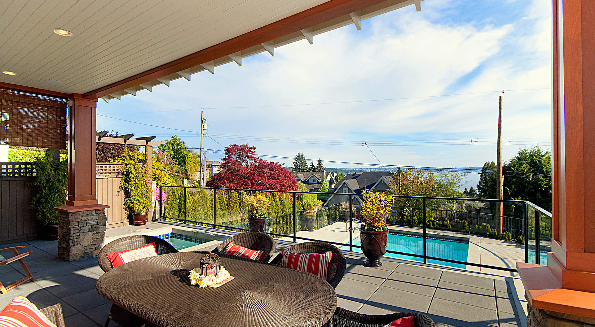 Covered Veranda for Entertaining