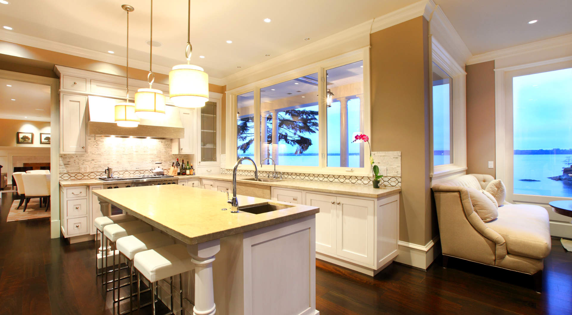 Gorgeous Custom Kitchen with Center Island