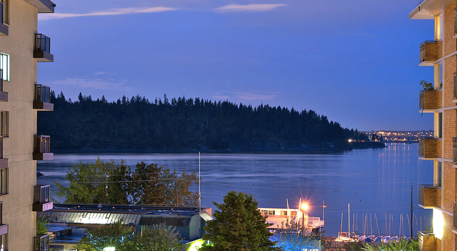 Ocean views to Stanley Park