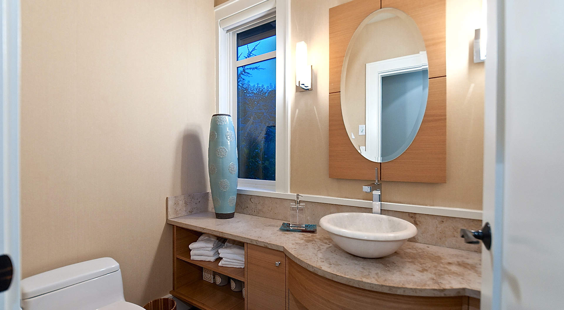 Elegant Powder Room