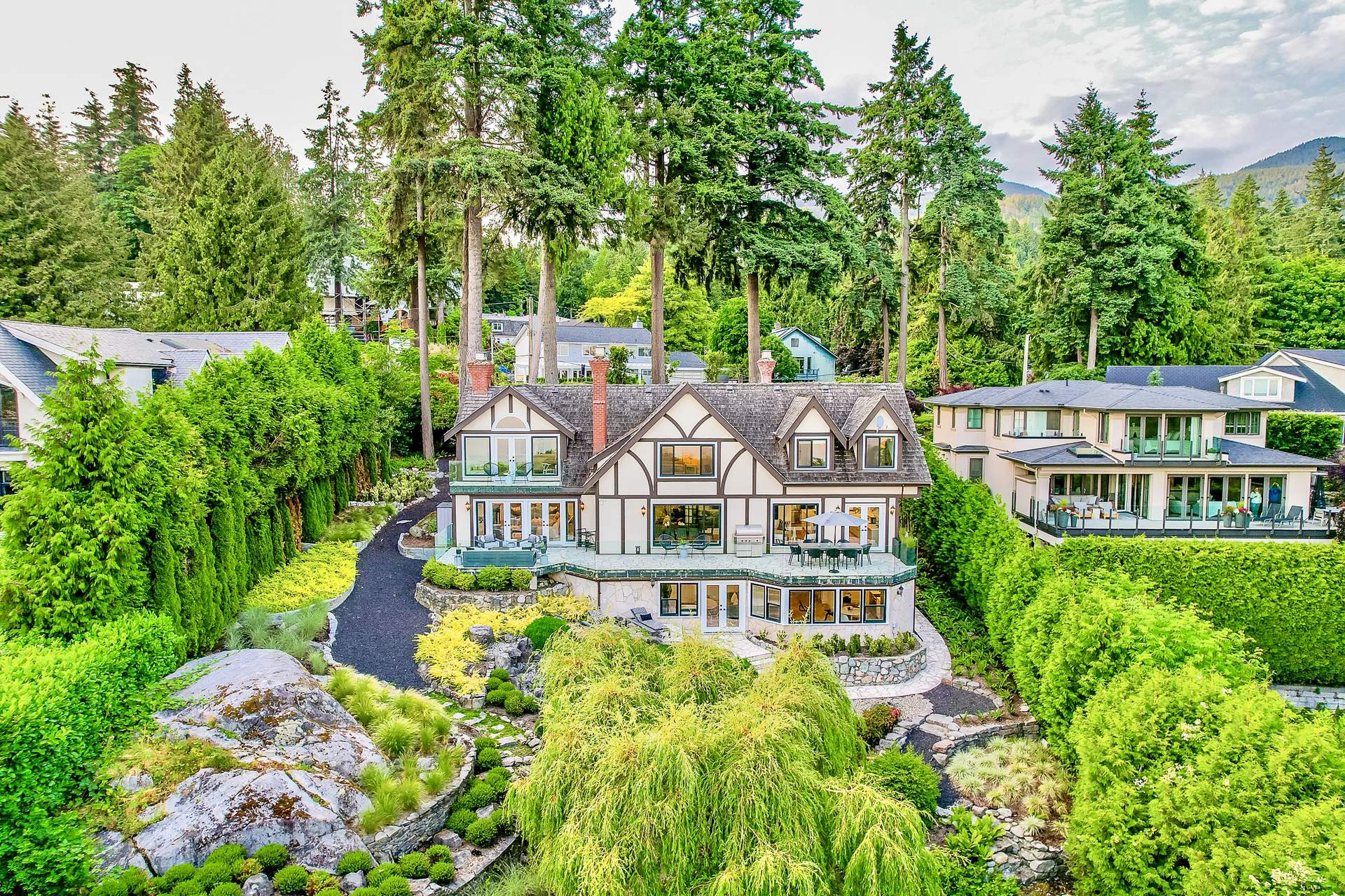 A Spectacular Lower Caulfeild Ocean View Estate with Subdivision Potential!
