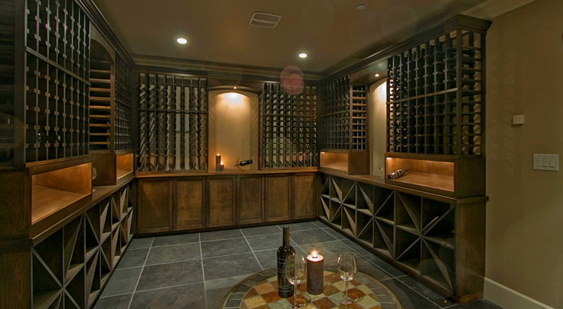 美妙的葡萄酒酒窖