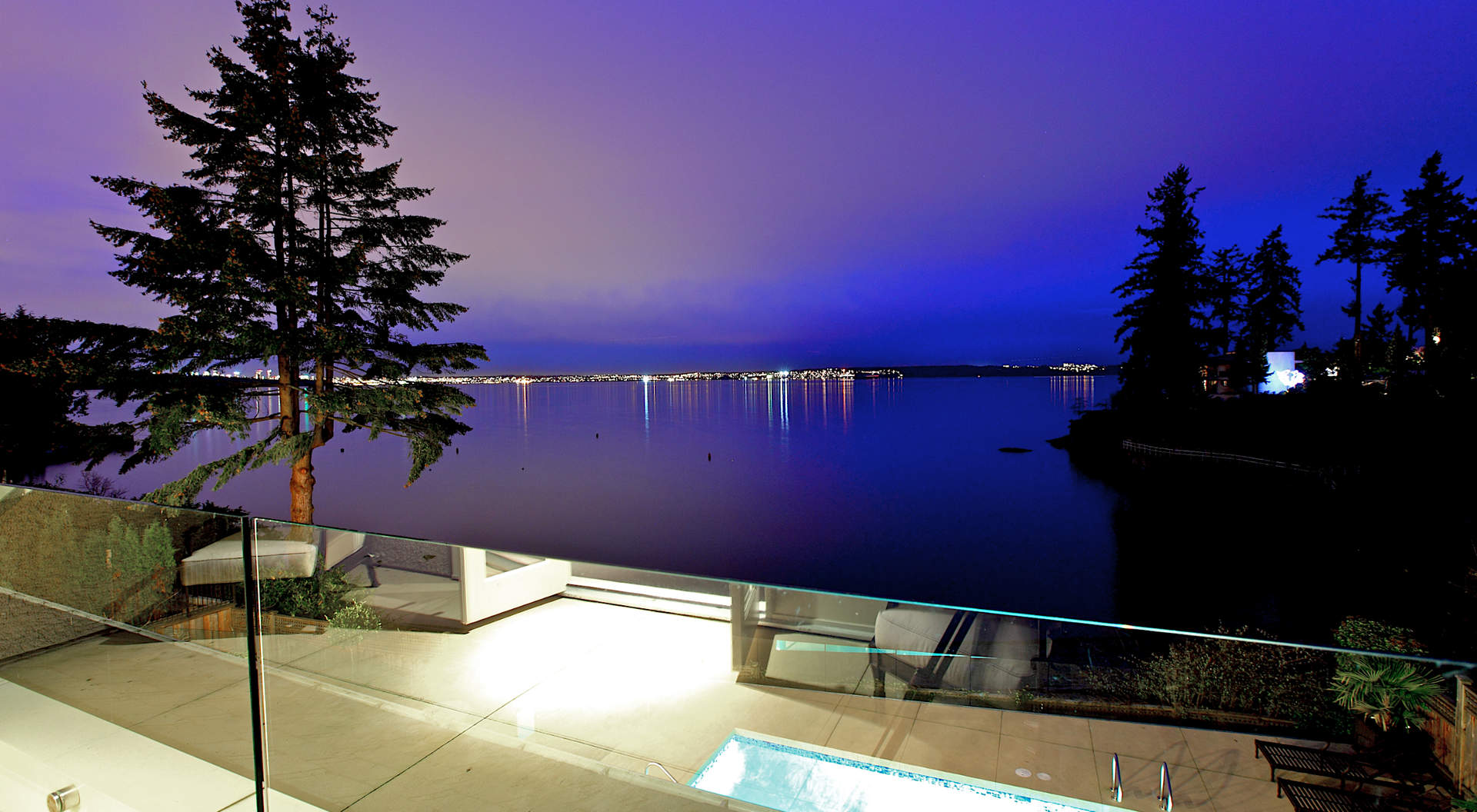 Evening Views Across the Harbour