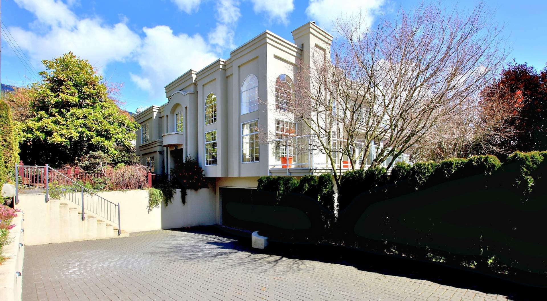 Near Level Drive with 2 Car Garage