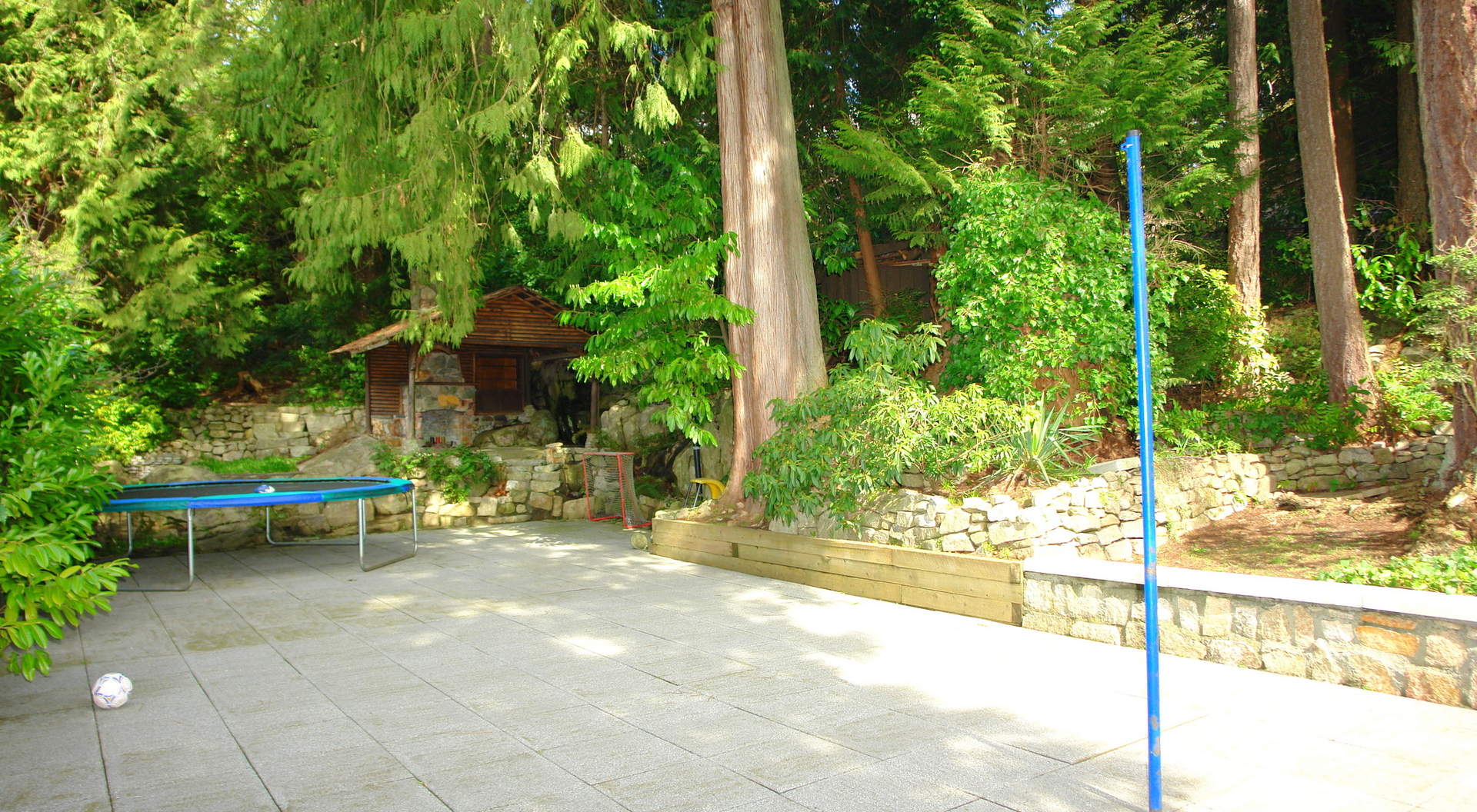 Sports Court and Lush Private Backyard