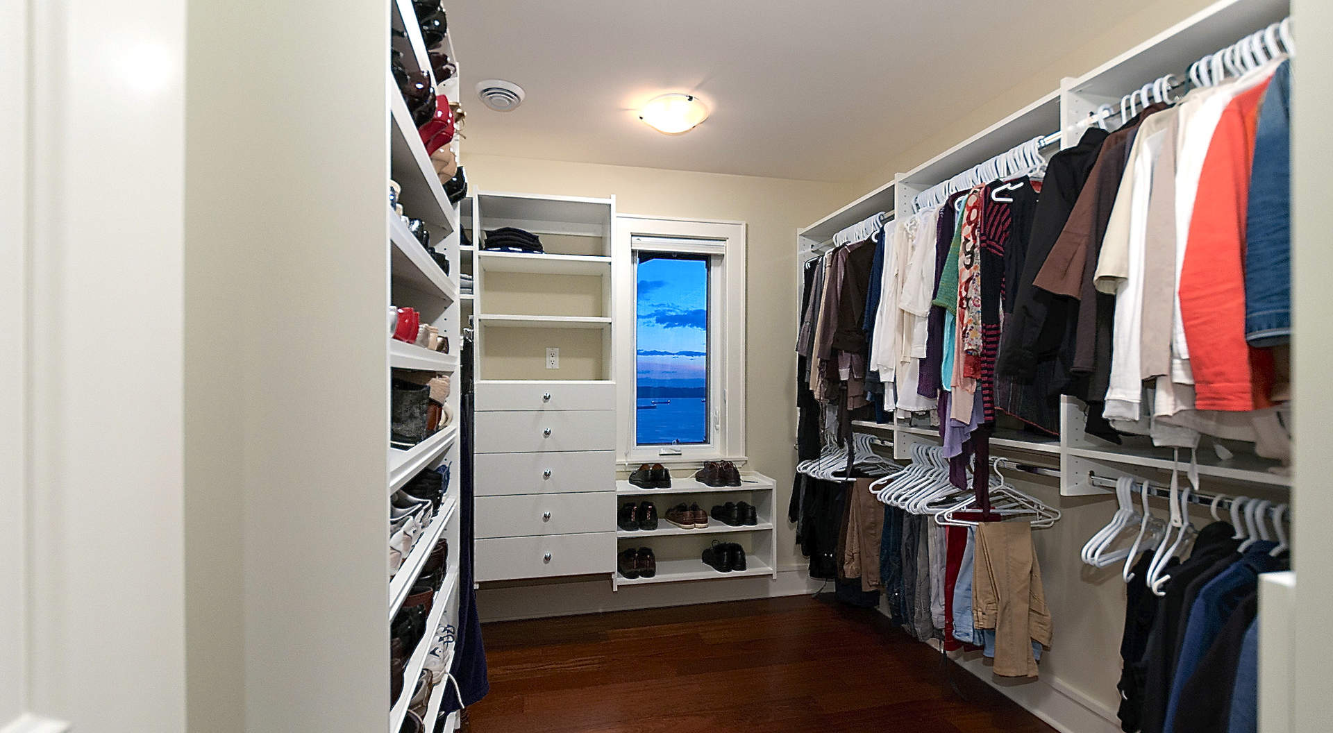 Master Walk-in Closet