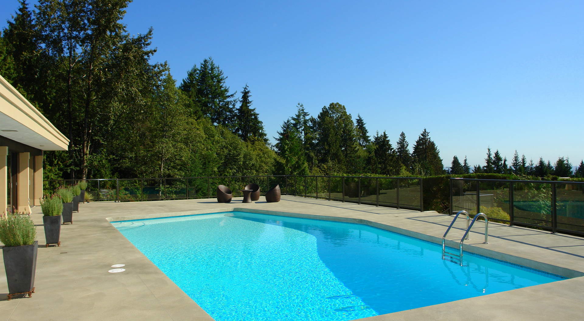 Sparkling New Outdoor Pool