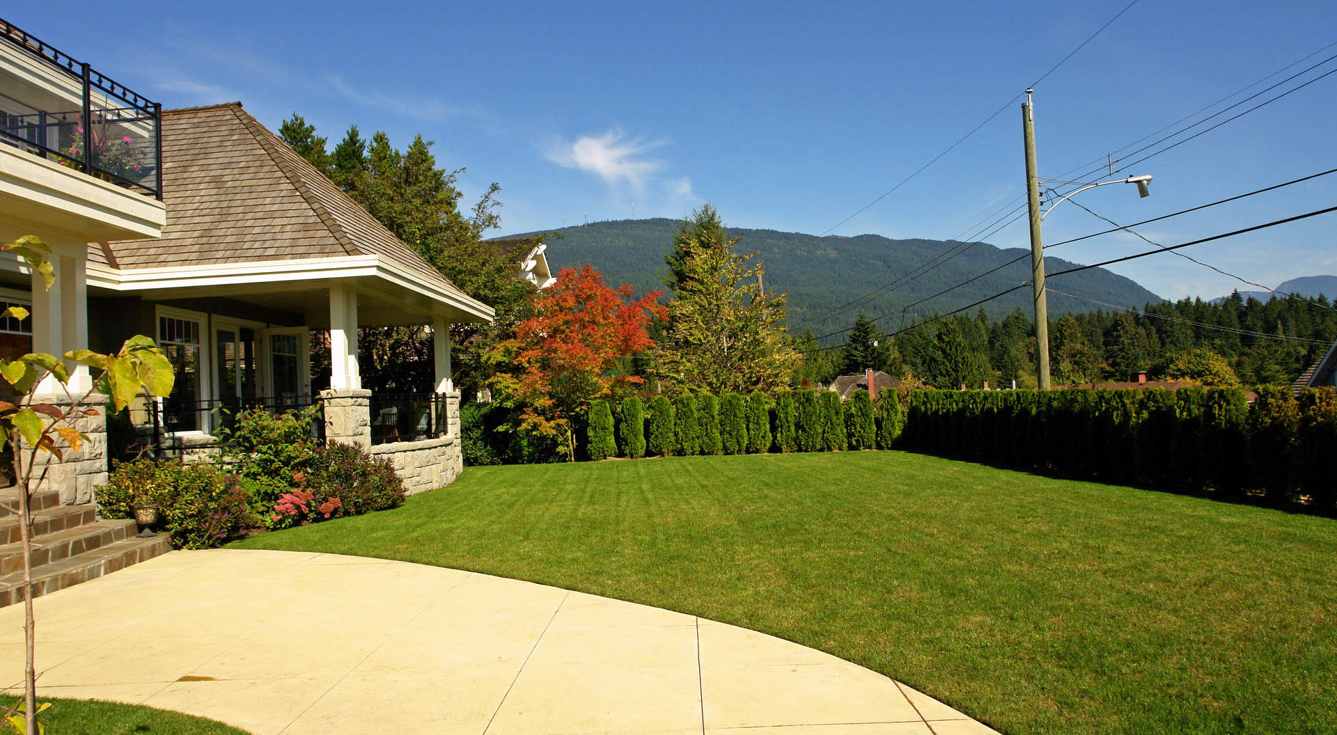 Sundrenched Frontyard